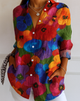 Astra | Colorful Pattern Blouse