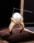 The Crown Pearl Ring