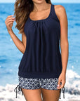 Nikita | Striped Simple Tankini Boxer