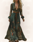 Jennifer | Women’s Summer Boho Ruffled Maxi Dress