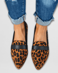 Emily | Women Spring Leopard Pattern Loafers