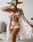 By Esmee® | 3-Piece Printed Bikini Set