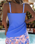 Tessa | Stylish Ruched Tankini Swim Set