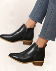 Ella | Women Spring Casual Side-Zip Ankle Boots