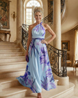 Amiel | Light Floral Maxi Dress