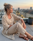 Yael | Three Piece Relaxed Top Pant Set