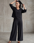 River | Layered Top Wide Leg Set