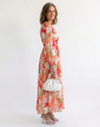 Althea | Long Sleeve Floral Maxi Dress