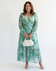 Althea | Long Sleeve Floral Maxi Dress