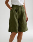 Wandeline™ — Short Loose Elastic Waist Comfortable Natural Summer Pants
