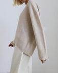 Joanna | Women’s Winter Oversized Knit Pullover Sweater