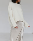 Joanna | Women’s Winter Oversized Knit Pullover Sweater