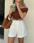 Marloes - Stylish High Waist Shorts