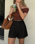 Marloes - Stylish High Waist Shorts
