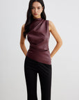 Ella | Women’s Summer Sleeveless Chic High Neck Top