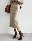 Gabriella | Women’s Summer High Waist Midi Skirt