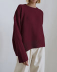 Joanna | Women’s Winter Oversized Knit Pullover Sweater