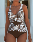 Ashley | Swimsuit with Cross Over Design for Resort Casual Wear