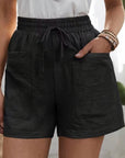 Daphne - Airy Paperbag Shorts
