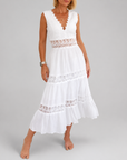 Anna | Lace V-Neck Cami Dress