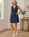 Lila | Denim Mini Dress