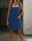 Lisa | Casual Denim Overall Dress