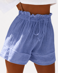 Daphne - Airy Paperbag Shorts
