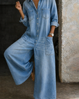 Vivienne | Casual Denim Jumpsuit