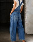 Lauren | Barrel Denim Overalls