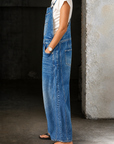 Lauren | Barrel Denim Overalls