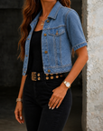 Jessica | Short Denim Jacket