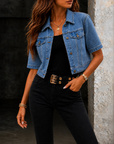 Jessica | Short Denim Jacket