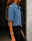 Jessica | Short Denim Jacket