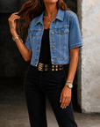 Jessica | Short Denim Jacket