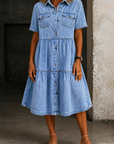 Sophia | Casual Elegant Denim Dress