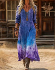 Evelyn | Vintage-Inspired Long Sleeve Casual Dress