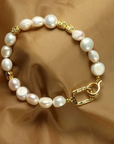 Elegant Baroque Pearls Bracelet