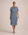 MARA | Elegant Ruffled Dress with Flattering Comfort