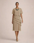MARA | Elegant Ruffled Dress with Flattering Comfort
