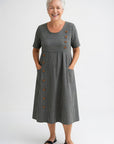 Linéora™ — Flowing striped dress with summer charm