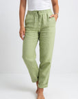 Albertine™ — 100% Cotton Flowing Trousers Natural Comfort