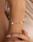 Timeless Pearl Chain Bracelet