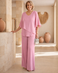 Martha - Carefree Wide Pants Set