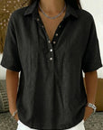 Willow | Blouse with Collar and Button