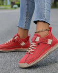 Gisela - Comfortable orthopedic shoes with leather effect
