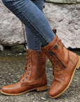 Rose | Women Orthopedic Lace-Up Winter Boots