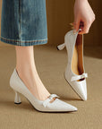 Elayna Elegant Pumps genuine leather