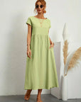 HEIKE | FLOWING MIDI DRESS OF TIMELESS ELEGANCE