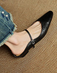 Linda | Genuine Leather Mules
