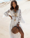 Alice | Women Bohemian Long Sleeve Maxi Dress